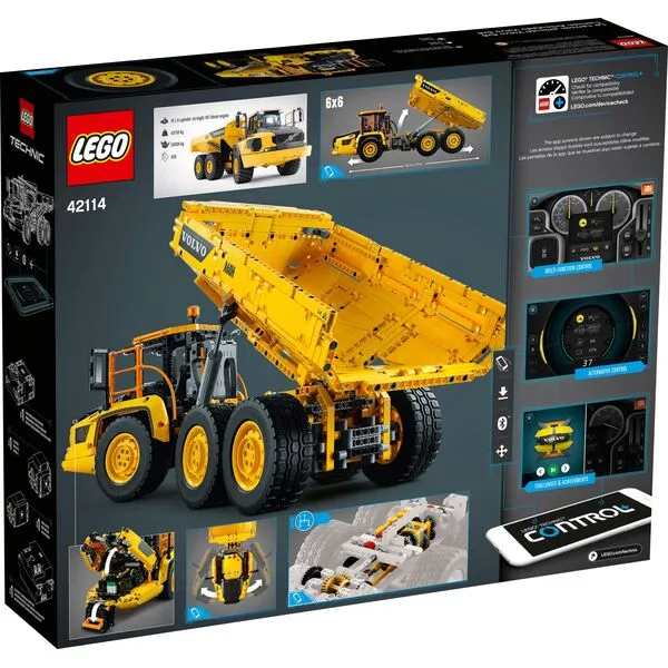 Technic 42114 Самосвал Volvo 6х6