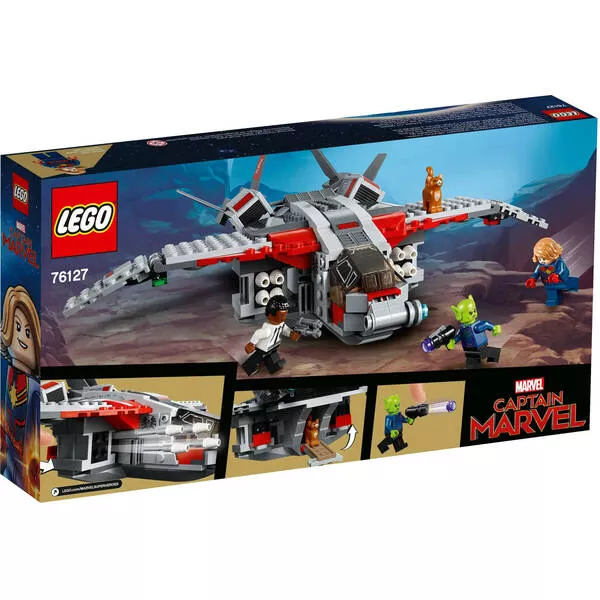 Super Heroes 76127 Капитан Марвел и атака скруллов