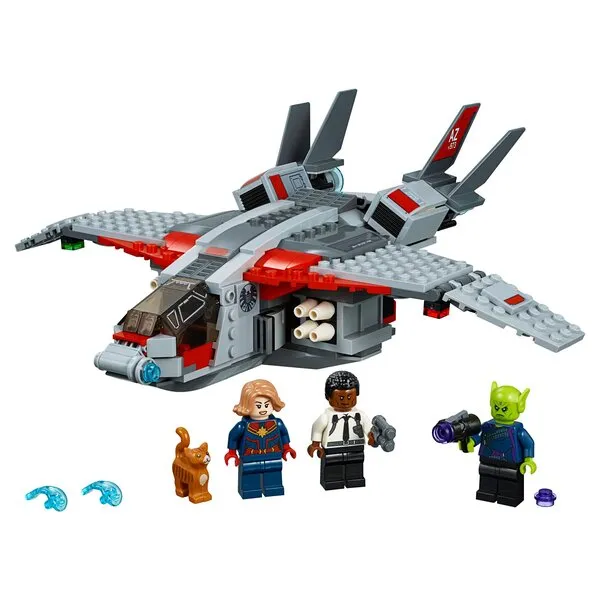 Super Heroes 76127 Капитан Марвел и атака скруллов