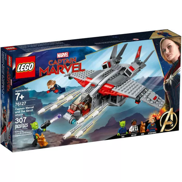 Super Heroes 76127 Капитан Марвел и атака скруллов