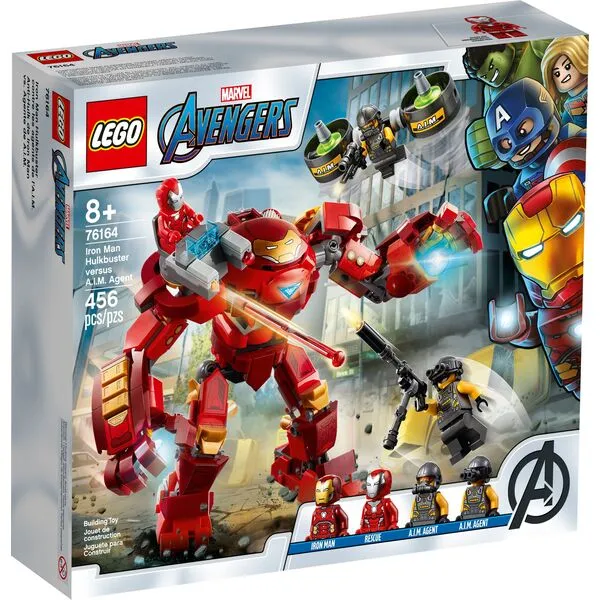 Super Heroes 76164 Avengers Movie 4 Халкбастер против агента А.И.М.