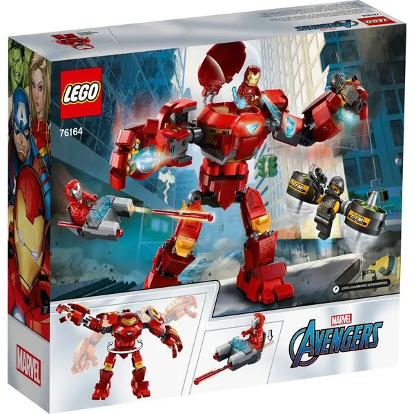 Super Heroes 76164 Avengers Movie 4 Халкбастер против агента А.И.М.