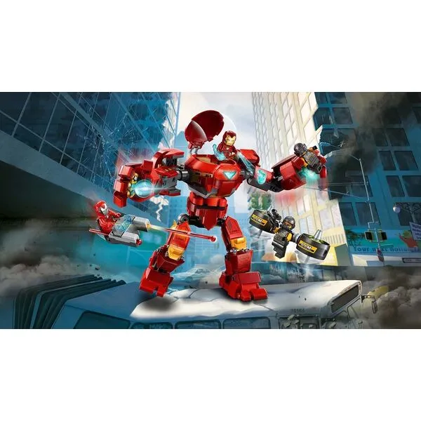 Super Heroes 76164 Avengers Movie 4 Халкбастер против агента А.И.М.