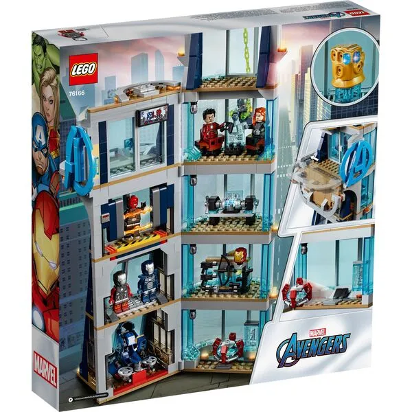 Super Heroes 76166 Avengers Movie 4 Битва за башню Мстителей