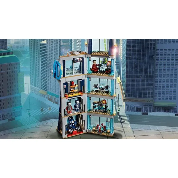 Super Heroes 76166 Avengers Movie 4 Битва за башню Мстителей