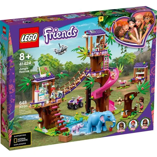 Friends 41424 Джунгли: штаб спасателей