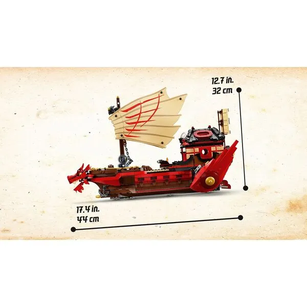 NINJAGO 71705 Летающий корабль Мастера Ву