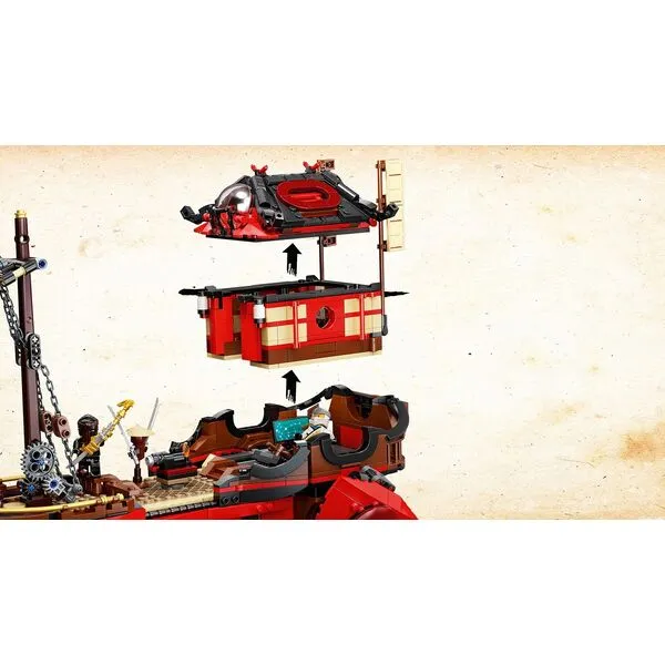 NINJAGO 71705 Летающий корабль Мастера Ву