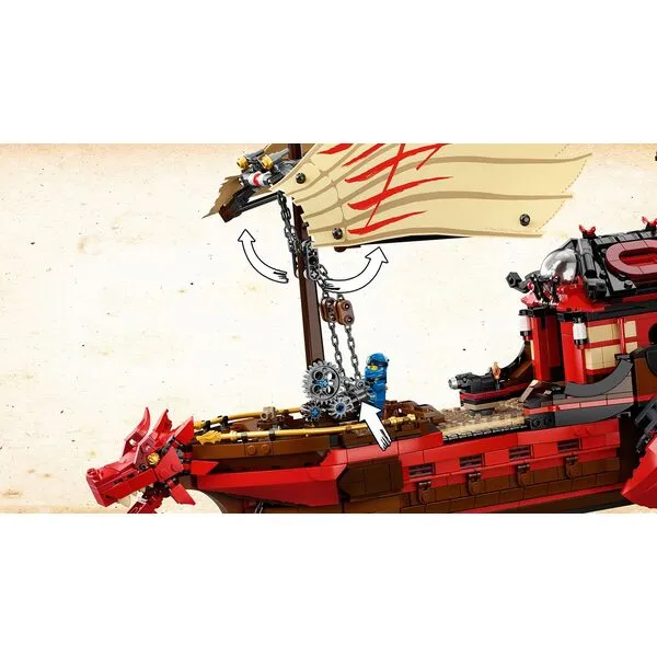 NINJAGO 71705 Летающий корабль Мастера Ву