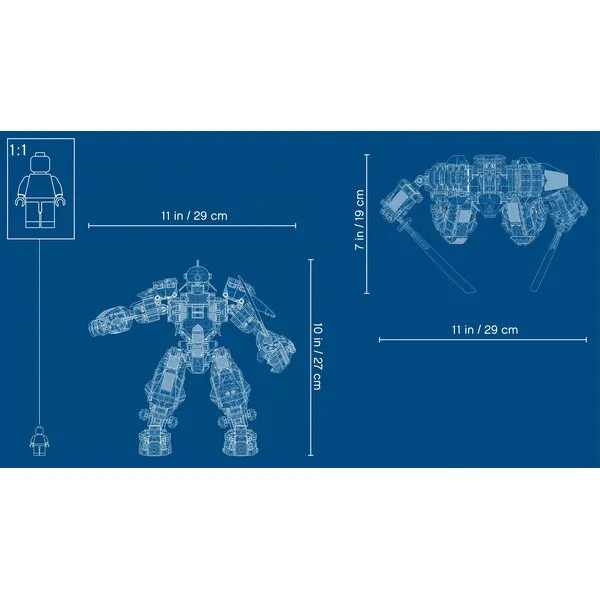 NINJAGO 71720 Каменный робот огня