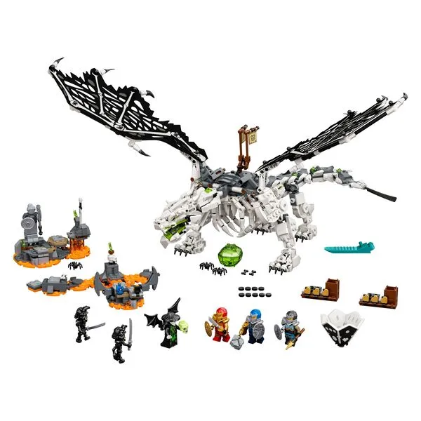 NINJAGO 71721 Дракон чародея-скелета