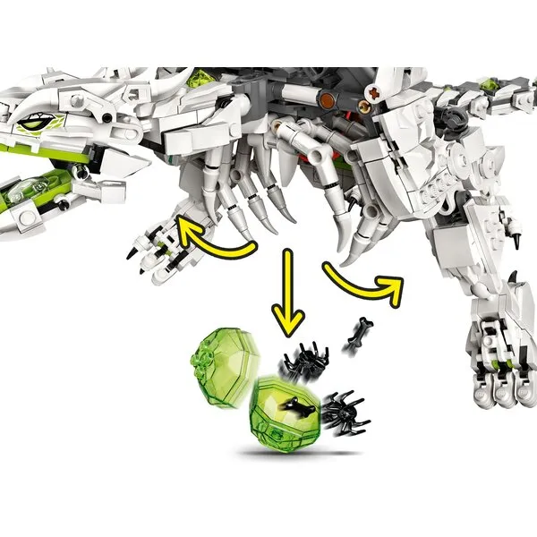 NINJAGO 71721 Дракон чародея-скелета