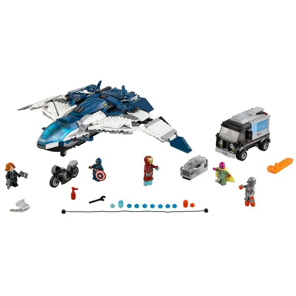 Super Heroes 76032 Городская погоня на Квинджете Мстителей