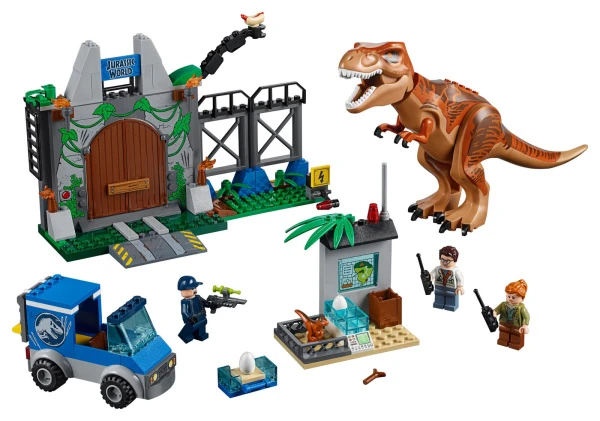 Jurassic World 10758 Побег Ти-Рекса