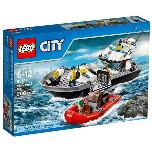 City 60129 Полицейский патрульный катер