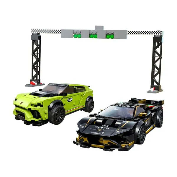 Speed Champions 76899 Lamborghini Urus ST-X and Lamborghini Huracan Super Trofeo EVO
