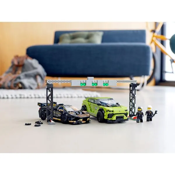 Speed Champions 76899 Lamborghini Urus ST-X and Lamborghini Huracan Super Trofeo EVO