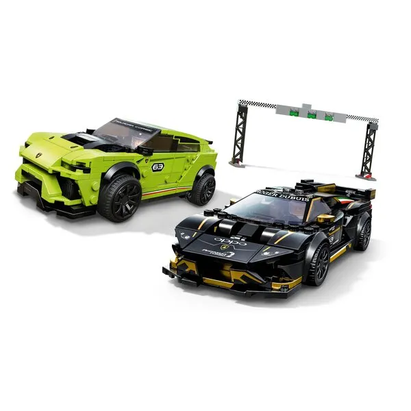 Speed Champions 76899 Lamborghini Urus ST-X and Lamborghini Huracan Super Trofeo EVO
