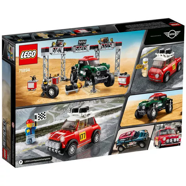 Speed Champions 75894 Мини Купер 1967 и Мини Купер 2018