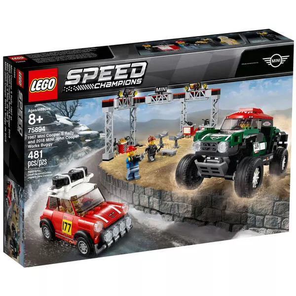 Speed Champions 75894 Мини Купер 1967 и Мини Купер 2018