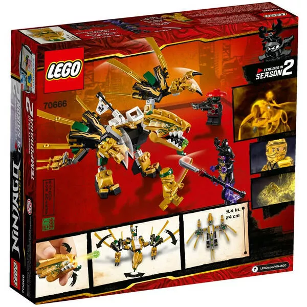NINJAGO 70666 Золотой Дракон
