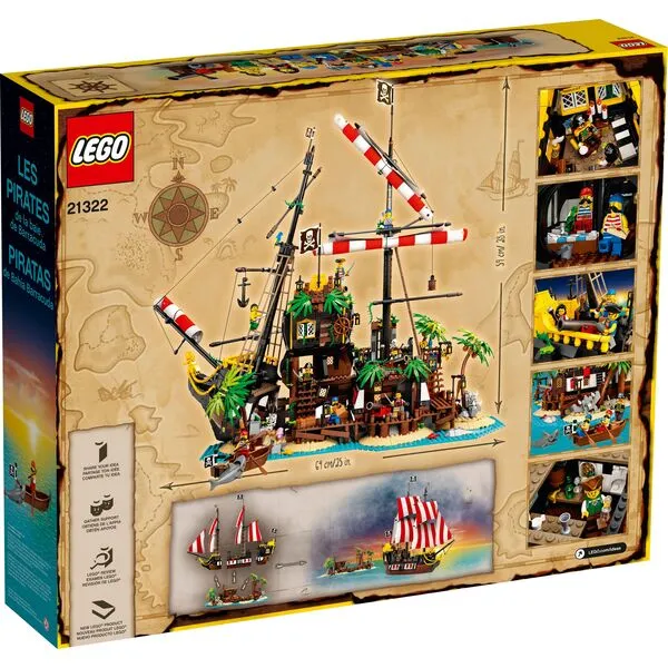 Ideas 21322 Пираты Залива Барракуды