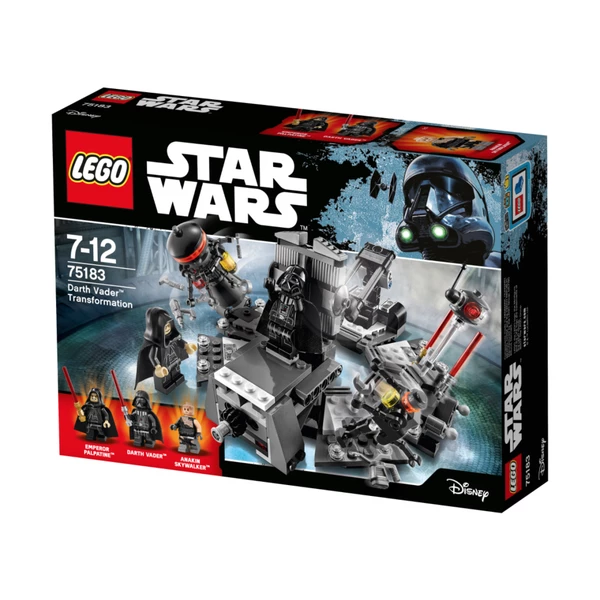 Star Wars 75183 Превращение в Дарта Вейдера