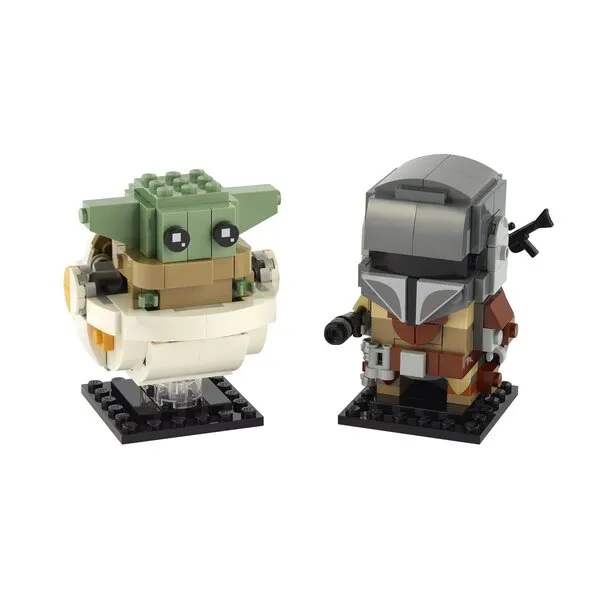 BrickHeadz 75317 Мандалорец и малыш