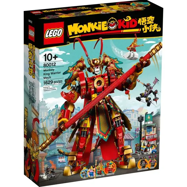 Monkie Kid 80012 Боевой робот Царя Обезьян