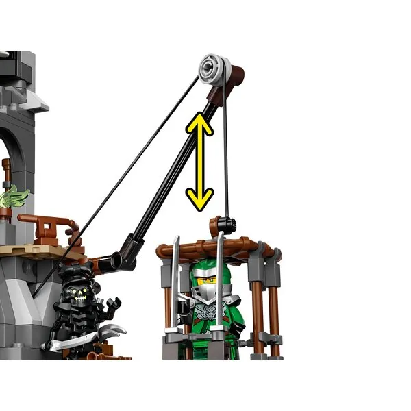 NINJAGO 71722 Подземелье колдуна-скелета