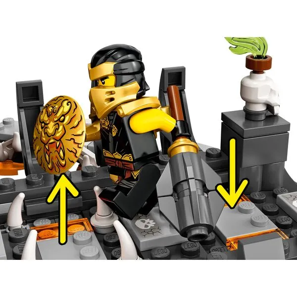 NINJAGO 71722 Подземелье колдуна-скелета
