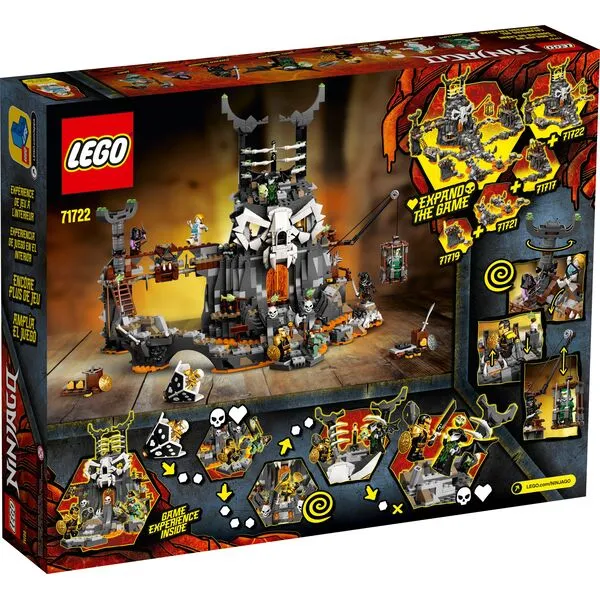 NINJAGO 71722 Подземелье колдуна-скелета