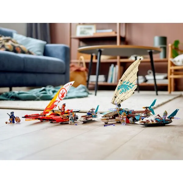 NINJAGO 71748 Морская битва на катамаране