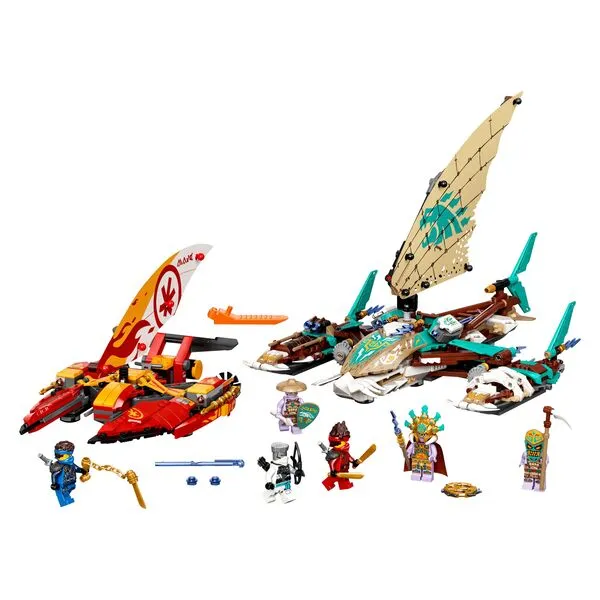 NINJAGO 71748 Морская битва на катамаране