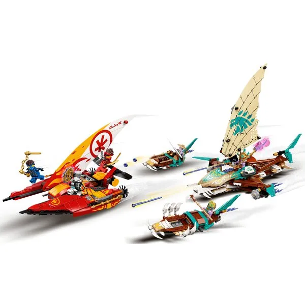 NINJAGO 71748 Морская битва на катамаране