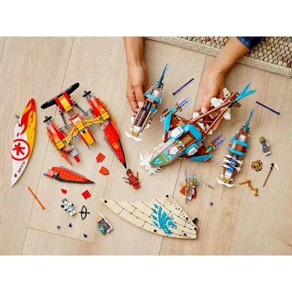 NINJAGO 71748 Морская битва на катамаране