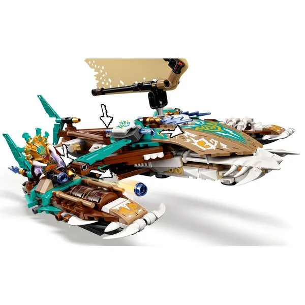 NINJAGO 71748 Морская битва на катамаране