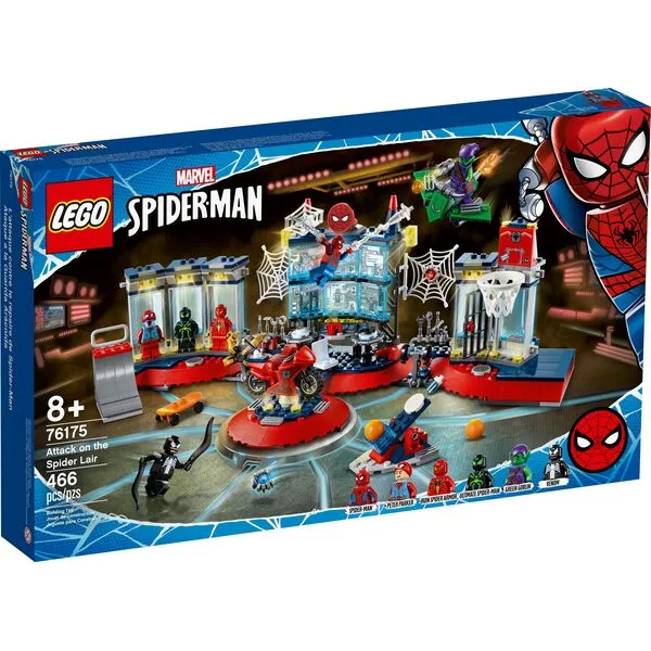 Super Heroes 76175 Нападение на мастерскую паука