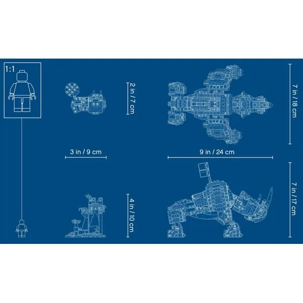 NINJAGO 71719 Бронированный носорог Зейна