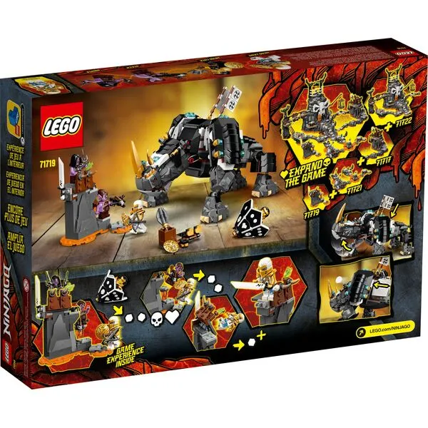 NINJAGO 71719 Бронированный носорог Зейна