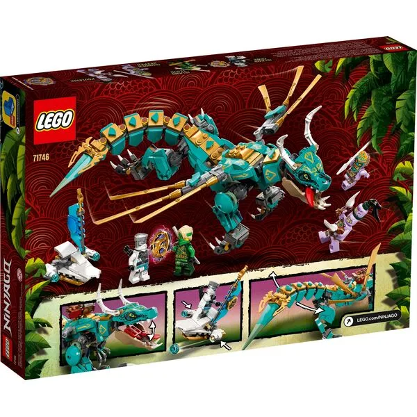 NINJAGO 71746 Дракон из джунглей