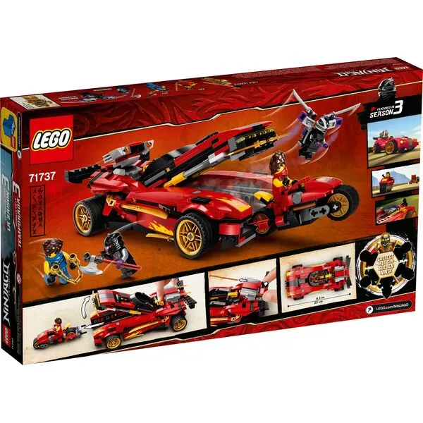 NINJAGO 71737 Ниндзя-перехватчик Х-1