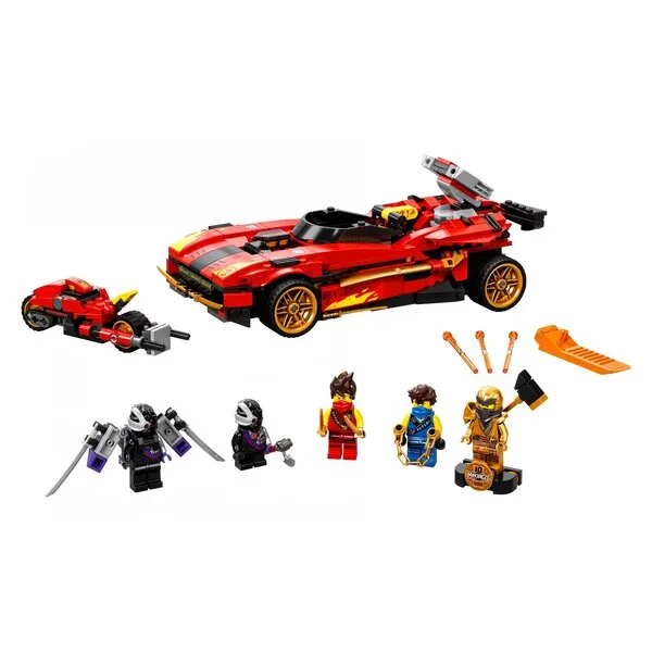 NINJAGO 71737 Ниндзя-перехватчик Х-1