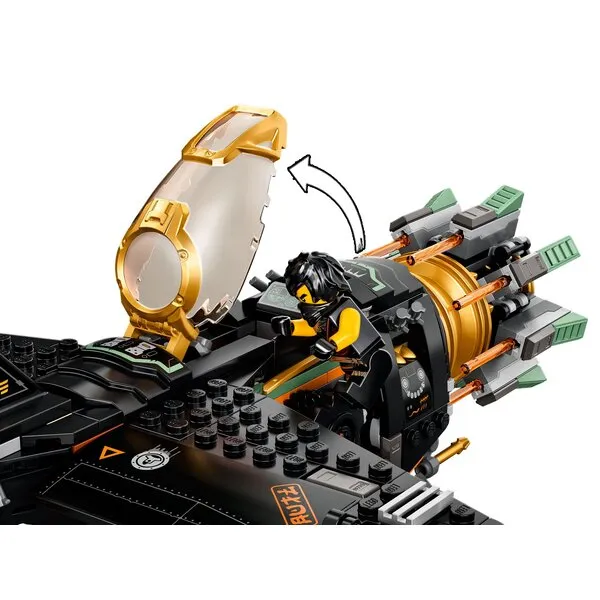 NINJAGO 71736 Скорострельный истребитель Коула