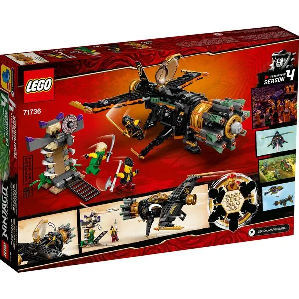 NINJAGO 71736 Скорострельный истребитель Коула