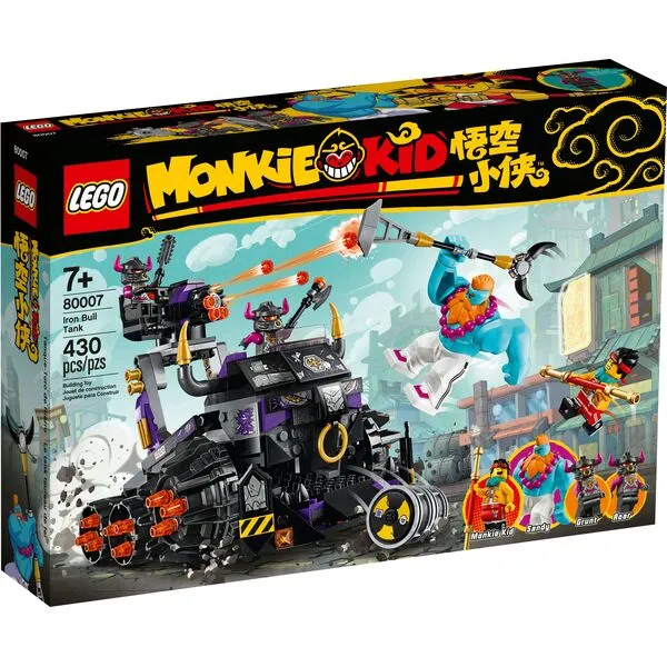 Monkie Kid 80007 Танк Железного Быка