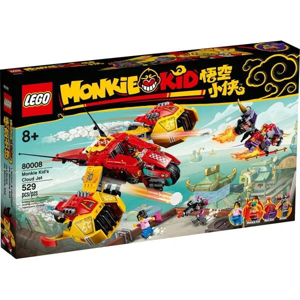 Monkie Kid 80008 Реактивный самолёт Манки Кида