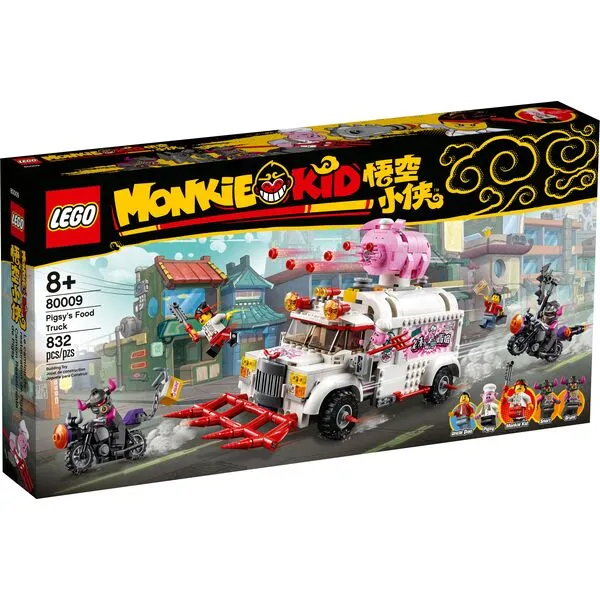 Monkie Kid 80009 Грузовик-кафе Пигси