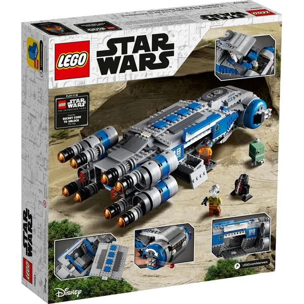 Star Wars 75293 Транспортный корабль Сопротивления I-TS