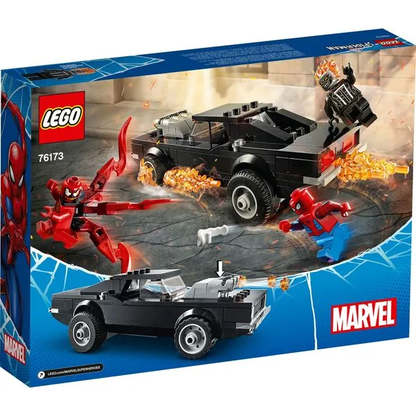 Super Heroes 76173 Человек-Паук и Призрачный Гонщик против Карнажа